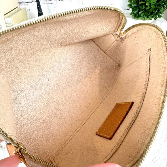 Louis Vuitton Damier Azur Pouch PM or Crossbody Bag NICE! Great gift! - Picture 6 of 13